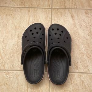NWOT Navy Blue Crocs